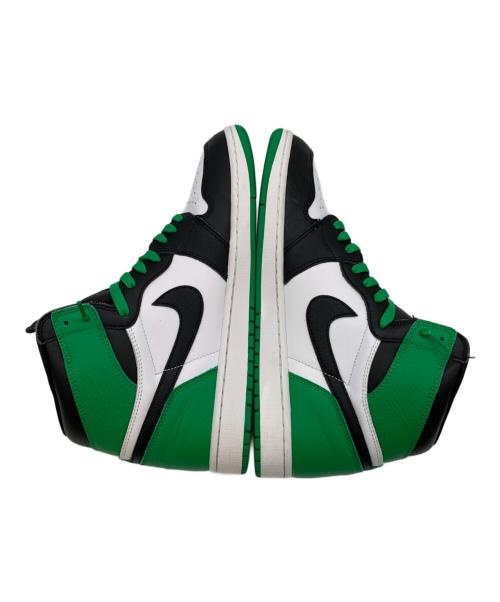 NIKE（ナイキ）NIKE (ナイキ) AIR JORDAN 1 RETRO HIGH OG グリーン×ブラック サイズ:US11.5の古着・服飾アイテム