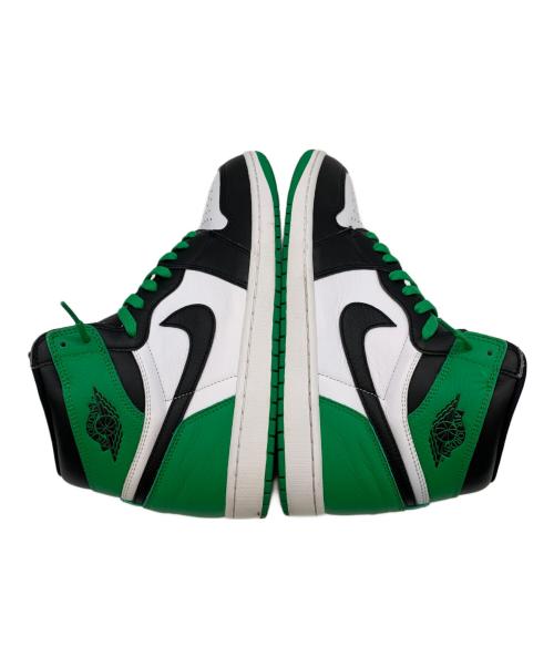 NIKE（ナイキ）NIKE (ナイキ) AIR JORDAN 1 RETRO HIGH OG グリーン×ブラック サイズ:US11.5の古着・服飾アイテム
