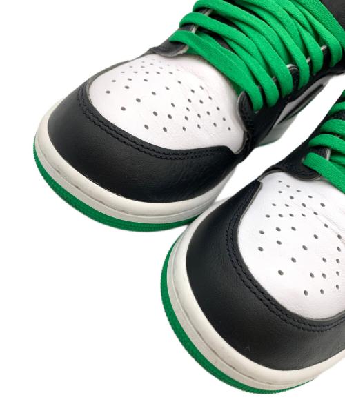 NIKE（ナイキ）NIKE (ナイキ) AIR JORDAN 1 RETRO HIGH OG グリーン×ブラック サイズ:US11.5の古着・服飾アイテム