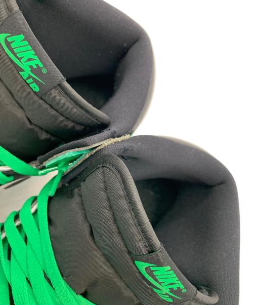 NIKE（ナイキ）NIKE (ナイキ) AIR JORDAN 1 RETRO HIGH OG グリーン×ブラック サイズ:US11.5の古着・服飾アイテム
