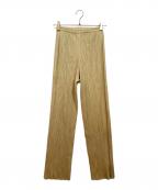 PLEATS PLEASEプリーツプリーズ）の古着「パンツ」｜ベージュ