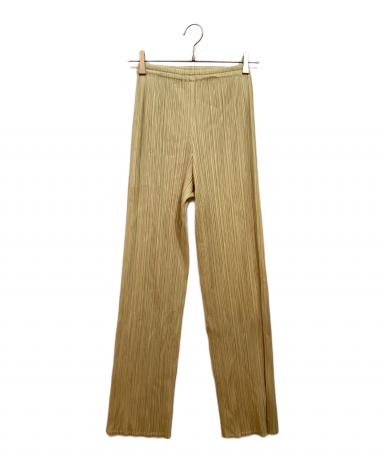 中古・古着通販】PLEATS PLEASE (プリーツプリーズ) パンツ ベージュ