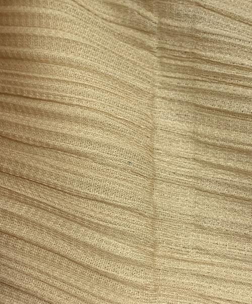 PLEATS PLEASE（プリーツプリーズ）PLEATS PLEASE (プリーツプリーズ) 薄手カーディガン ベージュ サイズ:3の古着・服飾アイテム