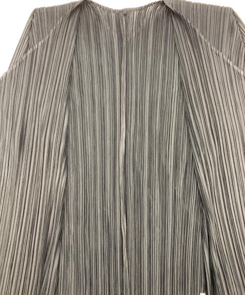PLEATS PLEASE（プリーツプリーズ）PLEATS PLEASE (プリーツプリーズ) 薄手カーディガン ブラック サイズ:3の古着・服飾アイテム