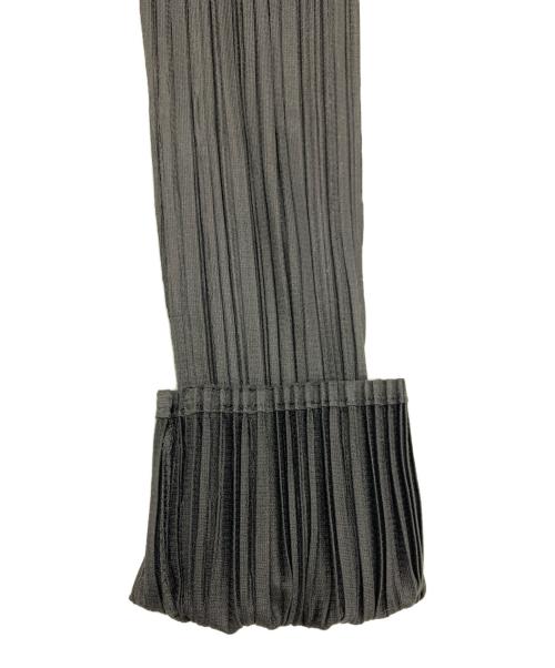 PLEATS PLEASE（プリーツプリーズ）PLEATS PLEASE (プリーツプリーズ) 薄手カーディガン ブラック サイズ:3の古着・服飾アイテム