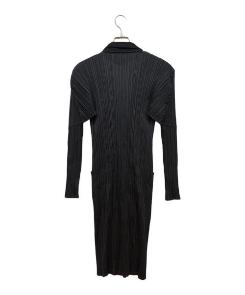 PLEATS PLEASE（プリーツプリーズ）PLEATS PLEASE (プリーツプリーズ) 長袖ワンピース ブラック サイズ:3の古着・服飾アイテム