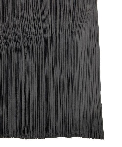 PLEATS PLEASE（プリーツプリーズ）PLEATS PLEASE (プリーツプリーズ) 長袖ワンピース ブラック サイズ:3の古着・服飾アイテム