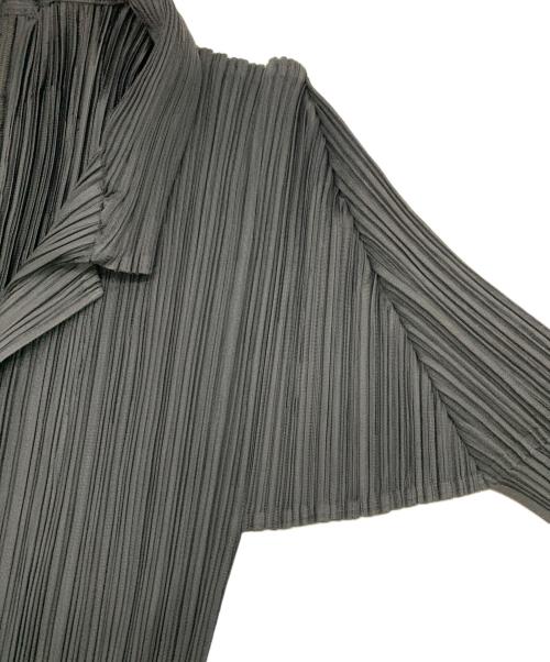 PLEATS PLEASE（プリーツプリーズ）PLEATS PLEASE (プリーツプリーズ) 長袖ワンピース ブラック サイズ:3の古着・服飾アイテム