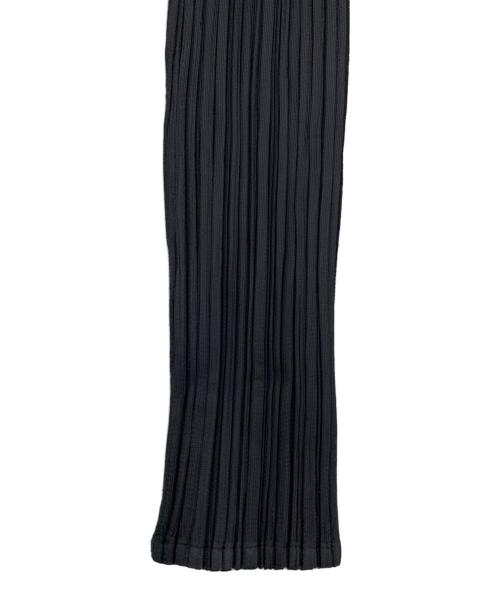 PLEATS PLEASE（プリーツプリーズ）PLEATS PLEASE (プリーツプリーズ) 長袖ワンピース ブラック サイズ:3の古着・服飾アイテム