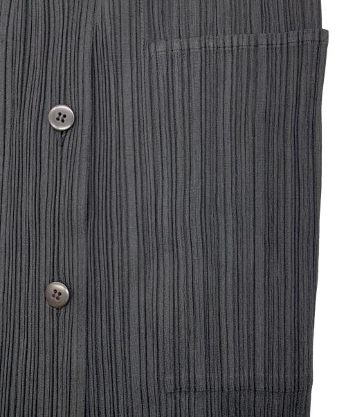 PLEATS PLEASE（プリーツプリーズ）PLEATS PLEASE (プリーツプリーズ) 長袖ワンピース ブラック サイズ:3の古着・服飾アイテム