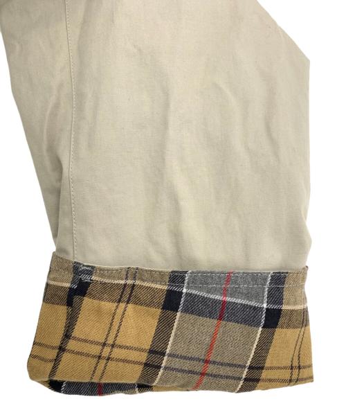 Barbour（バブアー）Barbour (バブアー) GAMEFAIR Barbour ブラウン×ライトグレー サイズ:34の古着・服飾アイテム