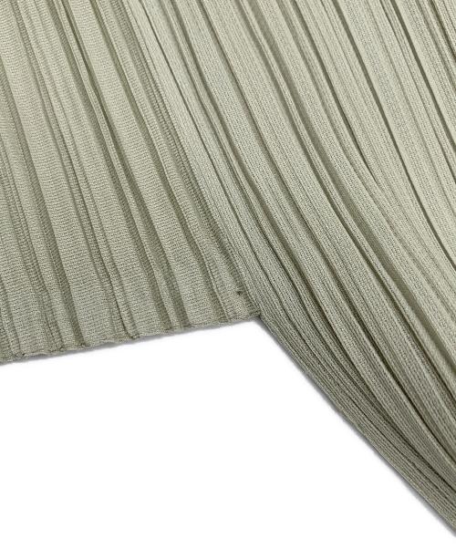 PLEATS PLEASE（プリーツプリーズ）PLEATS PLEASE (プリーツプリーズ) 長袖カットソー グリーン サイズ:3の古着・服飾アイテム