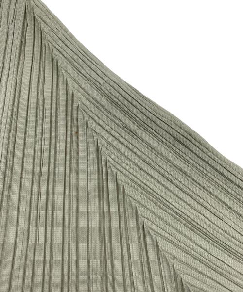 PLEATS PLEASE（プリーツプリーズ）PLEATS PLEASE (プリーツプリーズ) 長袖カットソー グリーン サイズ:3の古着・服飾アイテム