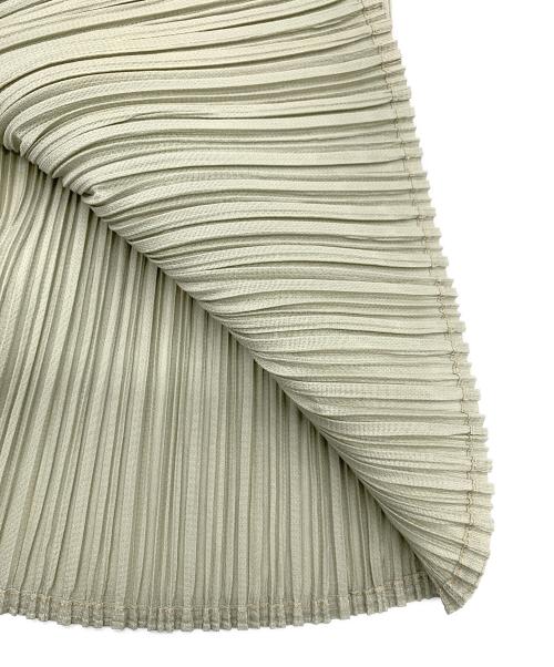 PLEATS PLEASE（プリーツプリーズ）PLEATS PLEASE (プリーツプリーズ) 長袖カットソー グリーン サイズ:3の古着・服飾アイテム