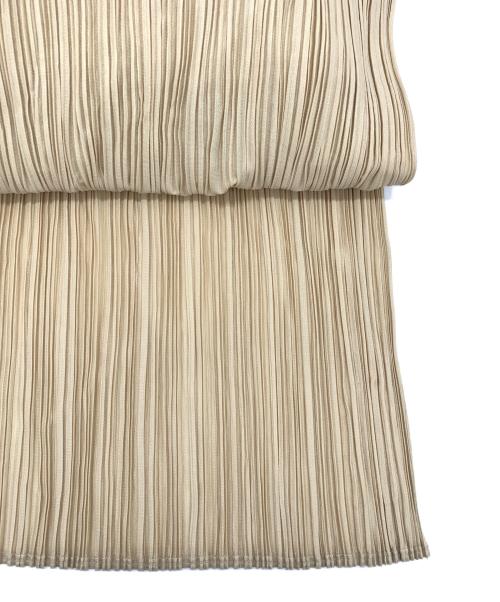 PLEATS PLEASE（プリーツプリーズ）PLEATS PLEASE (プリーツプリーズ) ノースリーブワンピース ベージュ サイズ:3の古着・服飾アイテム