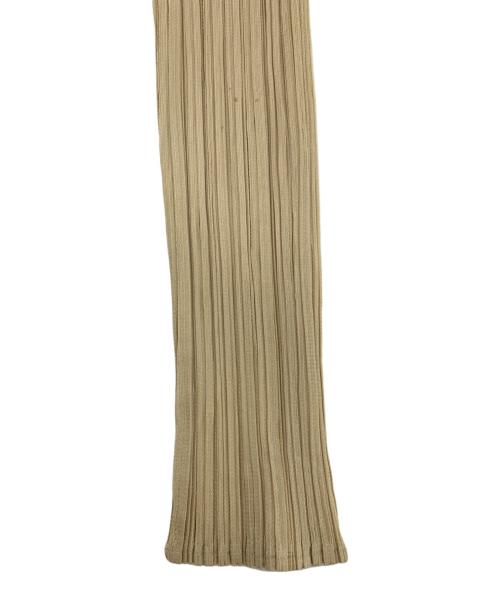 PLEATS PLEASE（プリーツプリーズ）PLEATS PLEASE (プリーツプリーズ) 長袖カットソー カーキ サイズ:3の古着・服飾アイテム