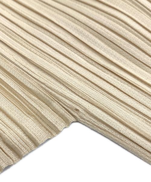 PLEATS PLEASE（プリーツプリーズ）PLEATS PLEASE (プリーツプリーズ) 長袖カットソー カーキ サイズ:3の古着・服飾アイテム