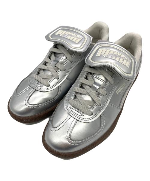 PUMA（プーマ）PUMA (プーマ) emmi (エミ) ALERMO PREMIUM シルバー サイズ:US5.5の古着・服飾アイテム