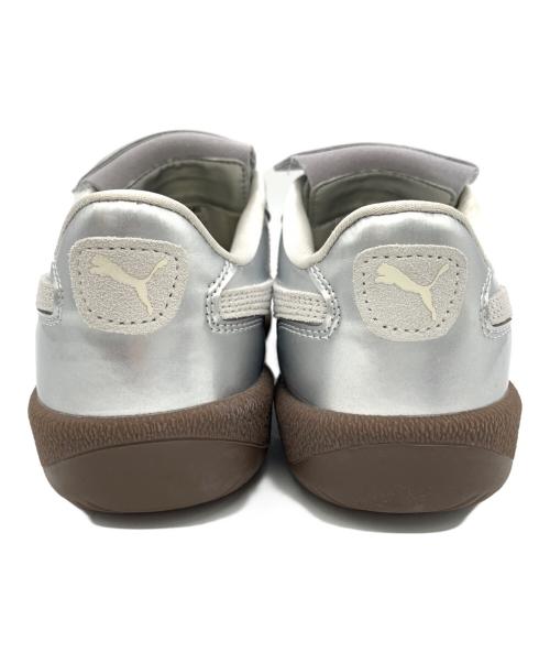 PUMA（プーマ）PUMA (プーマ) emmi (エミ) ALERMO PREMIUM シルバー サイズ:US5.5の古着・服飾アイテム