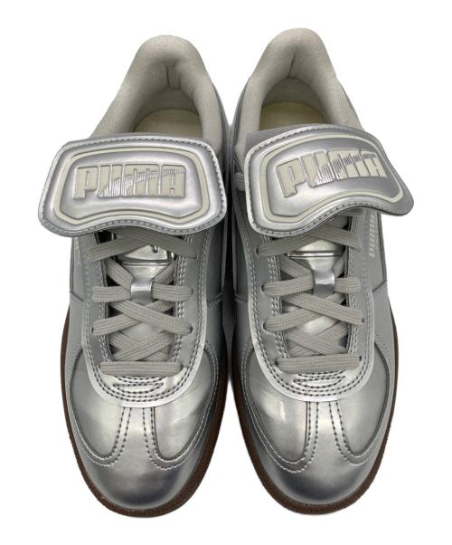 PUMA（プーマ）PUMA (プーマ) emmi (エミ) ALERMO PREMIUM シルバー サイズ:US5.5の古着・服飾アイテム