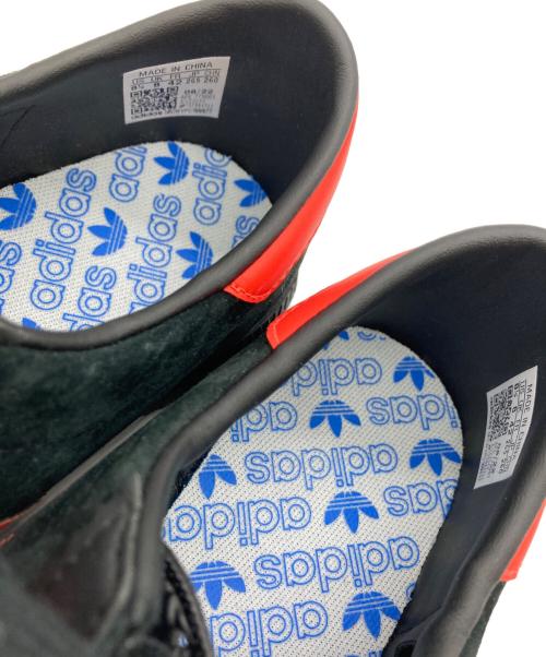 adidas（アディダス）adidas (アディダス) BRUSSELS / ブリュッセル レッド×ブラック サイズ:US8 1/2の古着・服飾アイテム