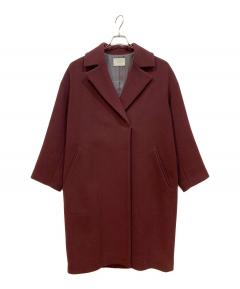 中古・古着通販】IENA (イエナ) ドットアストラカンクルーネックコート