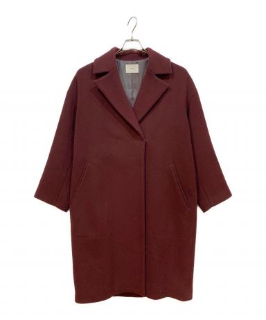 中古・古着通販】IENA (イエナ) コート ボルドー サイズ:40｜ブランド