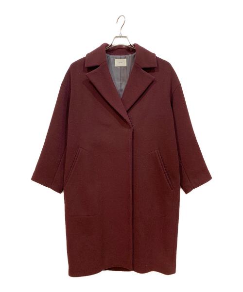 IENA（イエナ）IENA (イエナ) コート ボルドー サイズ:40の古着・服飾アイテム