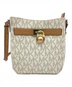 MICHAEL KORSマイケル・コース）の古着「ショルダーバッグ」｜アイボリー×ブラウン