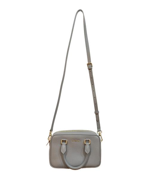 FURLA（フルラ）FURLA (フルラ) 2WAYショルダーバッグ グレーの古着・服飾アイテム