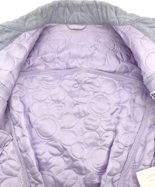 Acne studios（アクネ ストゥディオス）Acne studios (アクネ ストゥディオス) 中綿ジャケット パープル サイズ:36の古着・服飾アイテム