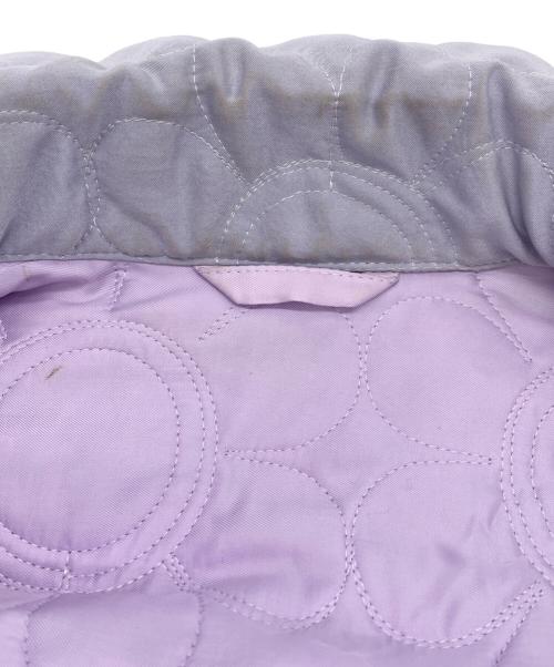 Acne studios（アクネ ストゥディオス）Acne studios (アクネ ストゥディオス) 中綿ジャケット パープル サイズ:36の古着・服飾アイテム