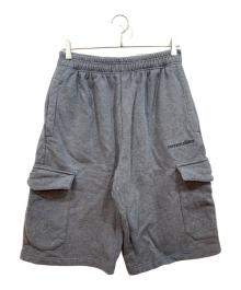 soonerorlater（スーナーオアレイター）の古着「スウェットハーフパンツ」｜グレー