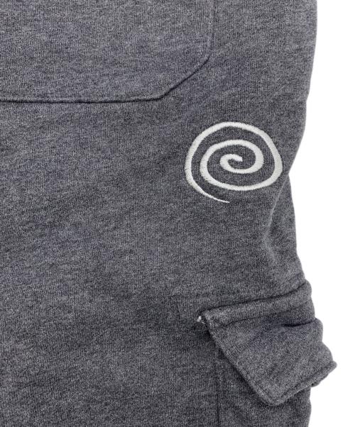 soonerorlater（スーナーオアレイター）soonerorlater (スーナーオアレイター) スウェットハーフパンツ グレー サイズ:Lの古着・服飾アイテム