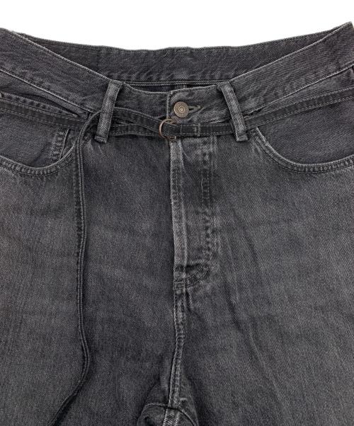 Acne studios（アクネ ストゥディオス）Acne studios (アクネ ストゥディオス) ルーズフィットジーンズ ブラック サイズ:EUR：30/32の古着・服飾アイテム