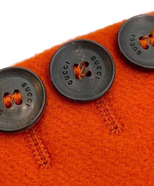 GUCCI（グッチ）GUCCI (グッチ) チェスターコート レッド サイズ:36の古着・服飾アイテム