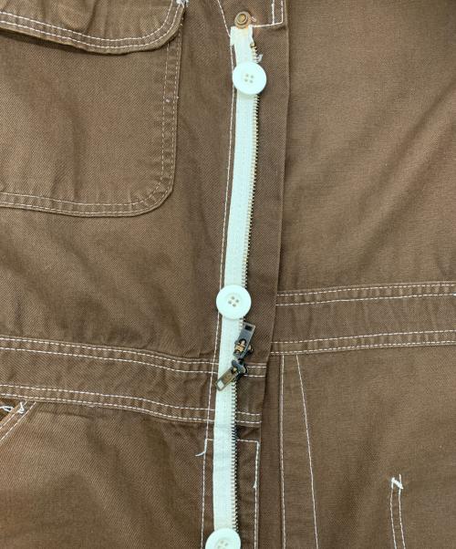 COMME des GARCONS JUNYA WATANABE MAN（コム デ ギャルソン ジュンヤ ワタナベ マン）COMME des GARCONS JUNYA WATANABE MAN (コム デ ギャルソン ジュンヤ ワタナベ マン) デニムジャケット ブラウン サイズ:SSの古着・服飾アイテム