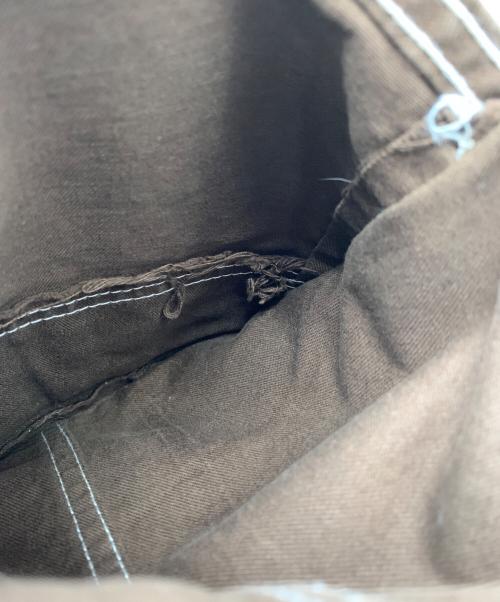 COMME des GARCONS JUNYA WATANABE MAN（コム デ ギャルソン ジュンヤ ワタナベ マン）COMME des GARCONS JUNYA WATANABE MAN (コム デ ギャルソン ジュンヤ ワタナベ マン) デニムジャケット ブラウン サイズ:SSの古着・服飾アイテム