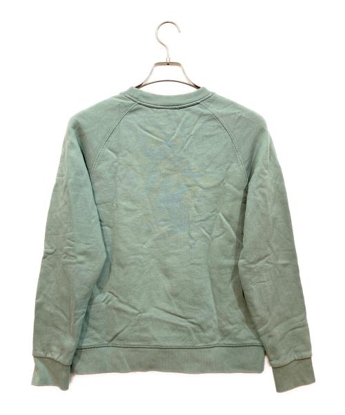 maison kitsune（メゾンキツネ）MAISON KITSUNE (メゾンキツネ) スウェット グリーン サイズ:Mの古着・服飾アイテム