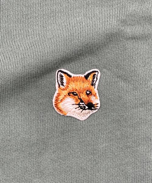 maison kitsune（メゾンキツネ）MAISON KITSUNE (メゾンキツネ) スウェット グリーン サイズ:Mの古着・服飾アイテム