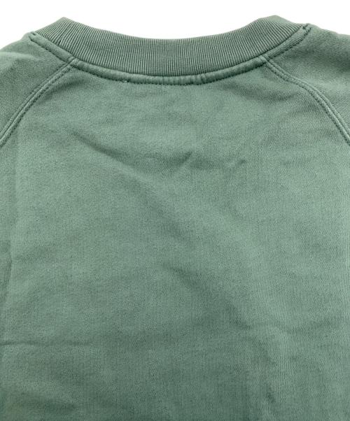 maison kitsune（メゾンキツネ）MAISON KITSUNE (メゾンキツネ) スウェット グリーン サイズ:Mの古着・服飾アイテム