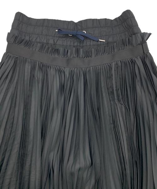 NIKE（ナイキ）NIKE (ナイキ) sacai (サカイ) 切替スカート ブラック サイズ:Sの古着・服飾アイテム