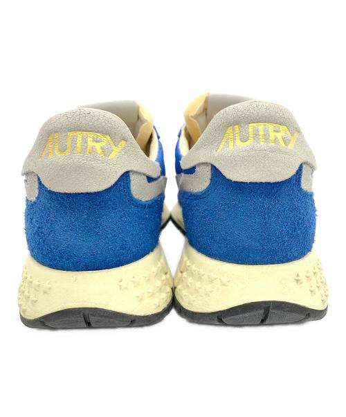 AUTRY（オートリ―）AUTRY (オートリ―) REELWIND LOW ローカットスニーカー ナイロン・スエード ブルー ブルー サイズ:42の古着・服飾アイテム