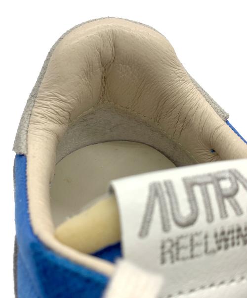 AUTRY（オートリ―）AUTRY (オートリ―) REELWIND LOW ローカットスニーカー ナイロン・スエード ブルー ブルー サイズ:42の古着・服飾アイテム