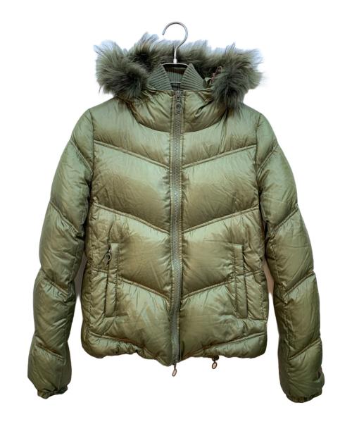 TATRAS（タトラス）TATRAS (タトラス) ラクーンファーダウンジャケット オリーブ サイズ:34の古着・服飾アイテム