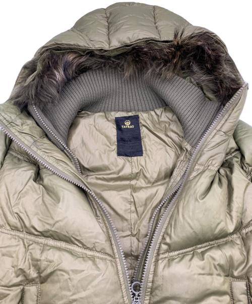 TATRAS（タトラス）TATRAS (タトラス) ラクーンファーダウンジャケット オリーブ サイズ:34の古着・服飾アイテム