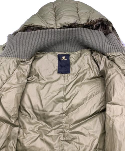 TATRAS（タトラス）TATRAS (タトラス) ラクーンファーダウンジャケット オリーブ サイズ:34の古着・服飾アイテム