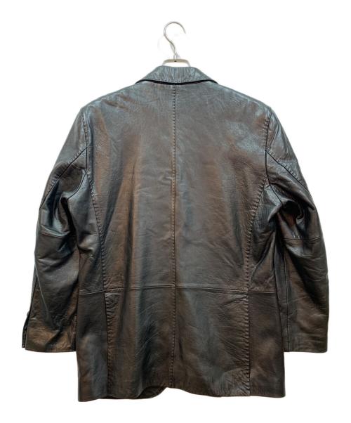 D'URBAN（ダーバン）D'URBAN (ダーバン) レザージャケット ブラック サイズ:Mの古着・服飾アイテム