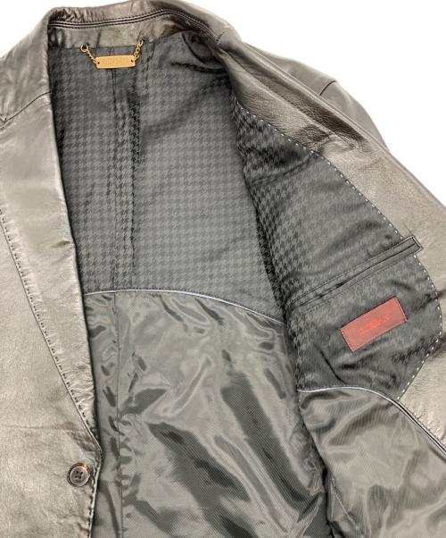 D'URBAN（ダーバン）D'URBAN (ダーバン) レザージャケット ブラック サイズ:Mの古着・服飾アイテム