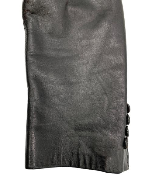 D'URBAN（ダーバン）D'URBAN (ダーバン) レザージャケット ブラック サイズ:Mの古着・服飾アイテム